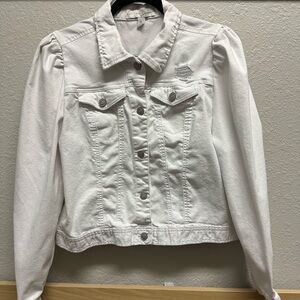 White Denim Jean Jacket